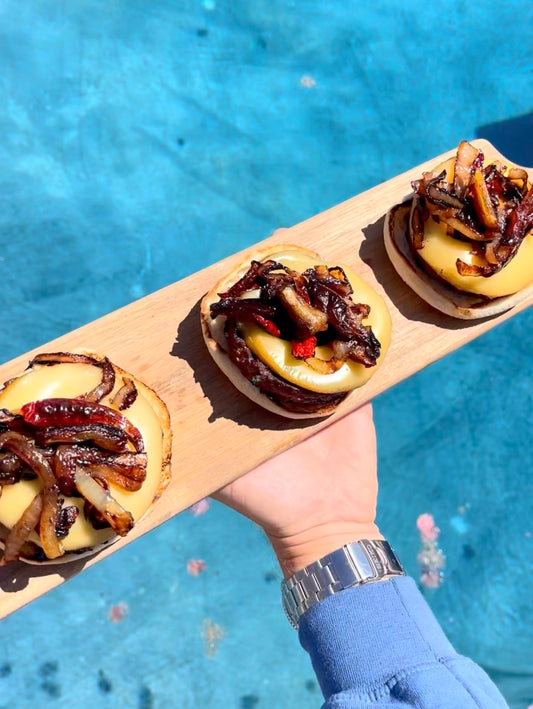 Caramelized Date Bliss Burger